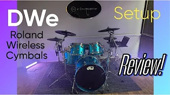 DWe Kit With Roland Cymbals Unboxing and Review