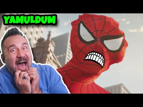 FİLM GİBİ! SPİDERMAN ÖRÜMCEK ADAM HELİKOPTER'E KARŞI !  | Marvel's Spiderman Remastered PS5