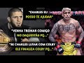 Urgente makhachev pega todos de surpresa na coletiva do ufc 302 e manda recado pra charles oliveira