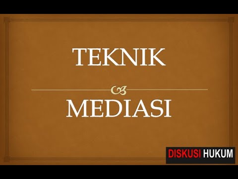 Video: Apakah mediasi mengikat secara hukum di Inggris?