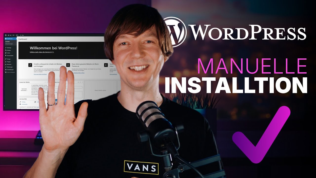 Manuelle WordPress Installation leicht gemacht: Ein Guide für Anfänger!