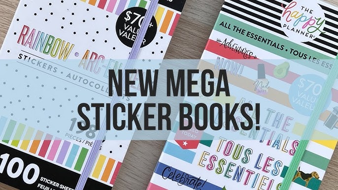 Flowers & Notes Mega Stickerbook Flip-thru, Spring 2022 Release