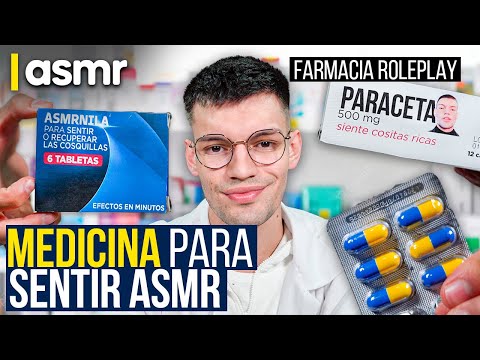 ASMR roleplay para dormir de farmacia ASMR español