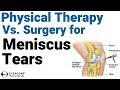 Meniscus Tears Part 2: Physical Therapy vs. Surgery for Meniscus Tears - What Should You Do?