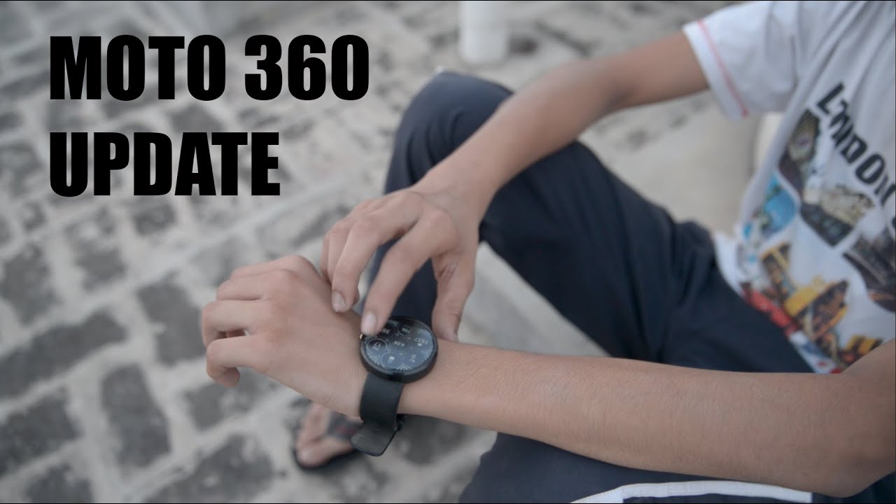 Moto 360 update Android wear 1.3.0 features YouTube