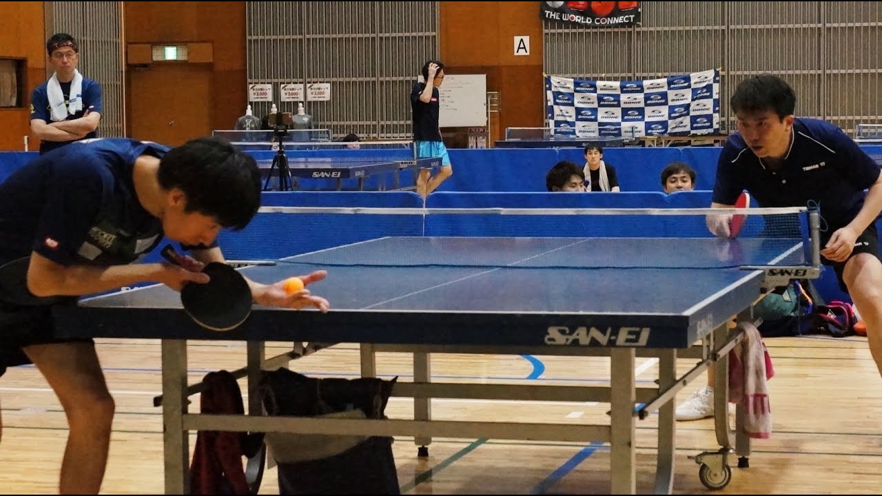 全日本ラージ準々決勝、再び【池田杯・神山杯争奪 ラージボールチャンピオンシップ 決勝】