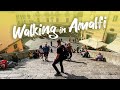 Walking in Amalfi, Italy