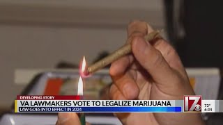 Virginia lawmakers vote to approve marijuana