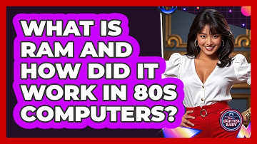 What Is RAM And How Did It Work In 80s Computers? - I