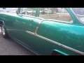 Paintless dent repair on 55 Chevy after