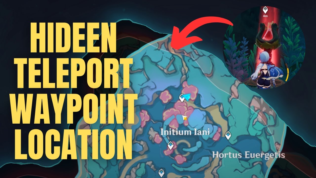 Hidden Teleport Waypoint Location In Sea Of Bygone Genshin Impact Hidden Teleport Waypoint Location In Sea Of Bygone Genshin Impact