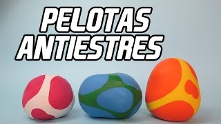 Cómo hacer PELOTAS ANTIESTRES de SLIME, flubber o moco de gorila 