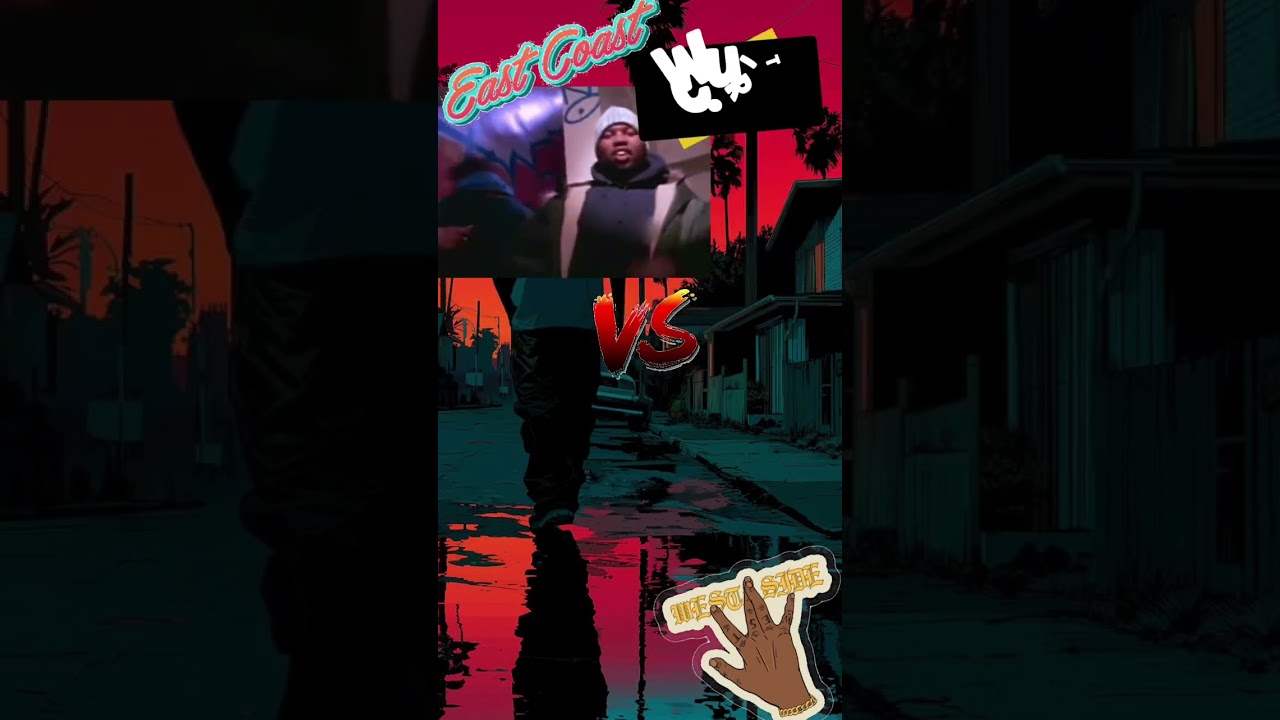 🎤 RAP RIVALRY! 🎤 East Coast vs. West Coast 90an (5 Duel Epik!) 