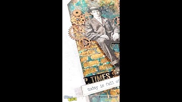 Mixed Media Tag - The Crafter