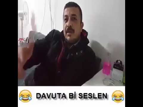 Davuta bi seslensene 😂😂😂