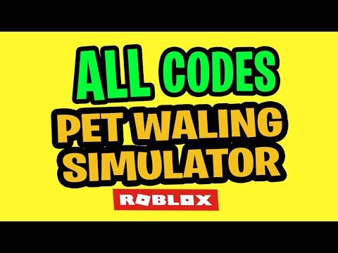 All Pet Walking Simulator Codes June 2019 Roblox Yt - all roblox june 2019 codes