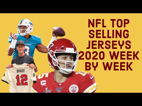 top selling football jerseys 2020