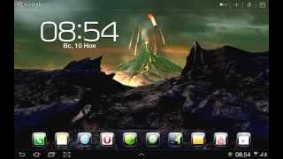 Volcano 3D Live Wallpaper  Video screenshot 4