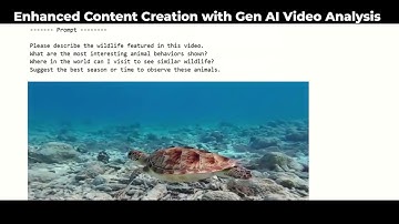 Part 2- Enhanced Content Creation with GenerativeAI Video Analysis