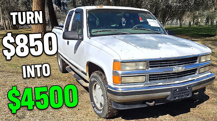I Bought a $850 Truck and Flipped It for $4,500