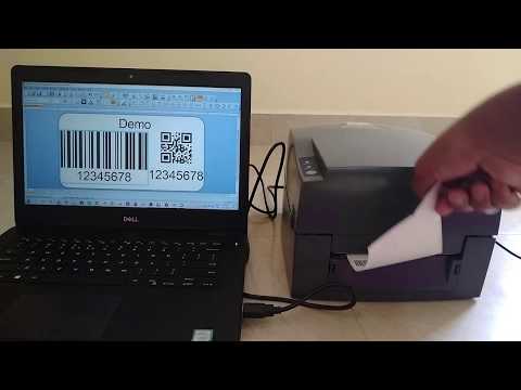 Godex G500 Barcode Printer online demo presented by Treewalker Technologies