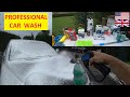 How to WASH your CAR 🚗 SUV or TRUCK ⛟ 🏁 PROFESSIONAL CAR WASH with 🔫 FOAM CANNON
