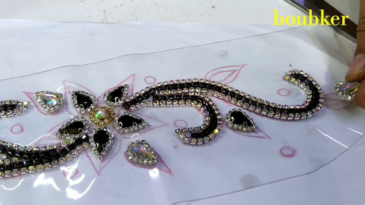 تنبات العقيق.الرشمة. قفطان. بأسهل طريقه على جيلاتين