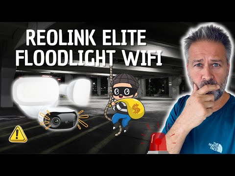 180° camera! The Reolink Elite floodlight wifi