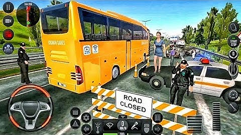 Offroad Awesome Coach Bus Driving Simulator | Coach Bus Driving Simulator Ultimate Android Gameplay