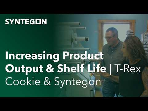 How T-Rex Cookie increased their product output and shelf life with the Syntegon Pack 103