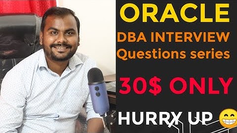 Launching Oracle DBA Interview Question course | Only 30$ | Hurry Up