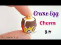 Creme Egg Charm - Polymer Clay DIY Tutorial Video