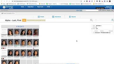 Blank Grade Sheet from Synergy