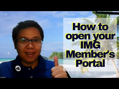 How To Open IMG Members Portal