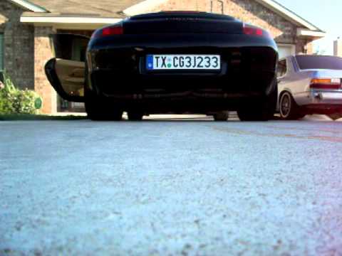 Video preview: 1999 Porsche C2 exhaust