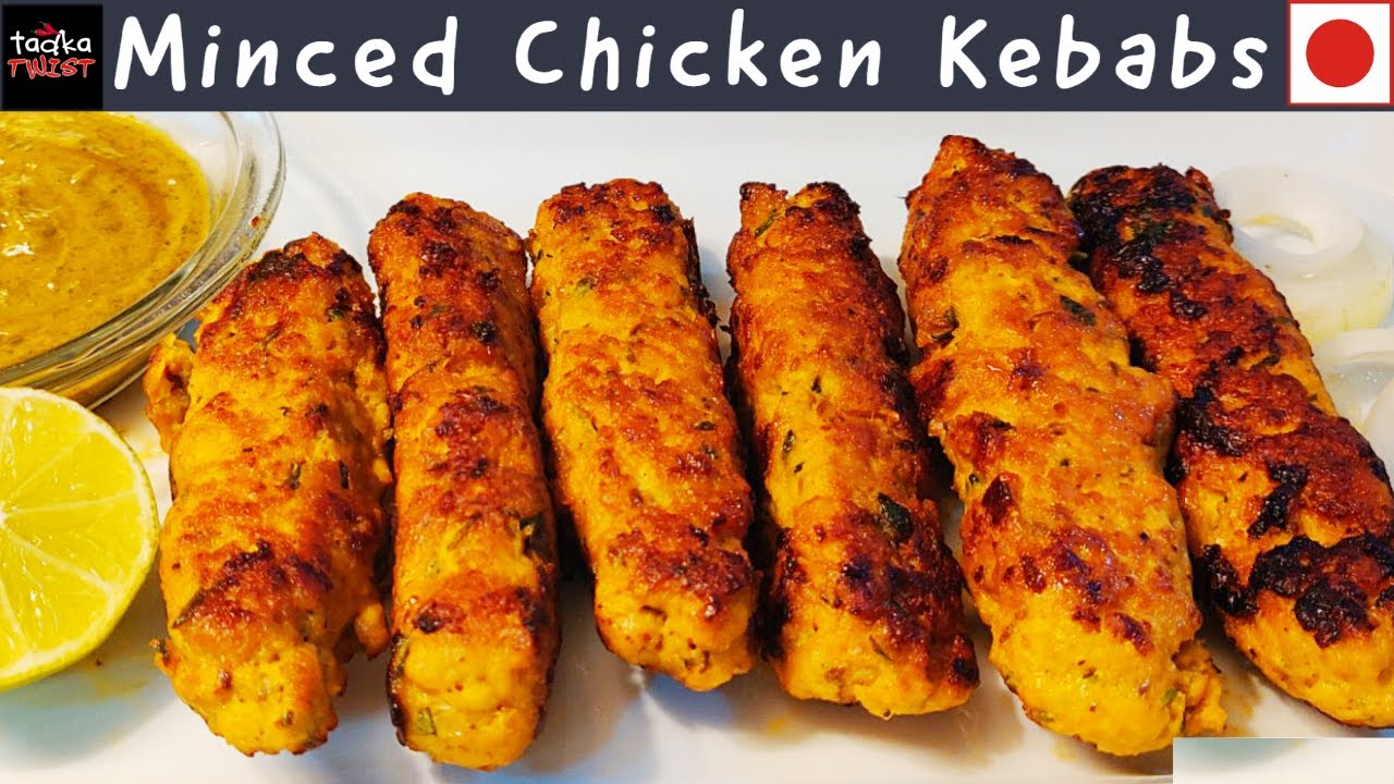 Minced Chicken Kebabs | Pan Fried #TadkaTwist | Kashmiri Tadka Twist