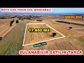 295- MANYAS GÖLÜ MANZARALI RESMİ YOLA CEPHE KÖYE ÇOK YAKIN SULANABİLİR 17.800 M2 SATILIK TARLA