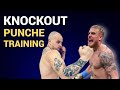 How to throw a knockout punch in boxing./Knockout punch training.