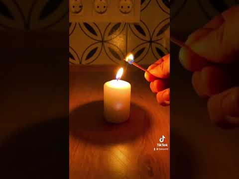 Фокус со свечой