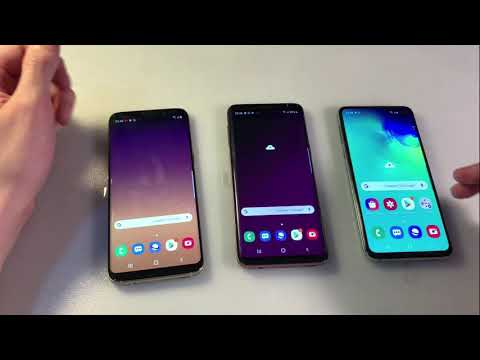 Samsung Galaxy S10e vs Galaxy S9 vs Galaxy S8
