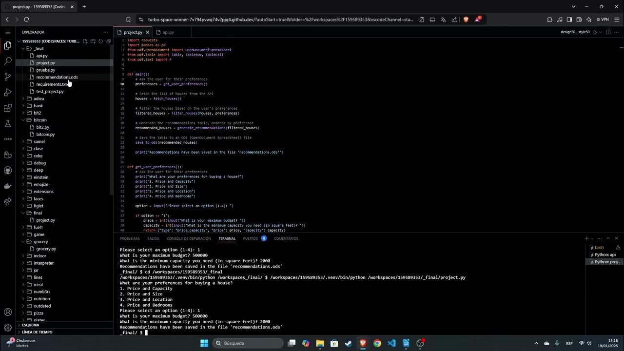 CS50 PYTHON PROJECT - YouTube