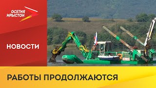 Специалисты продолжают очищать дно озера Бекан от ила и мусора