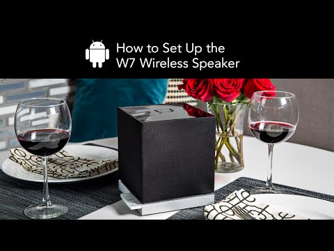 How to Set Up the Definitive Technology W7 Wireless Speaker - Android