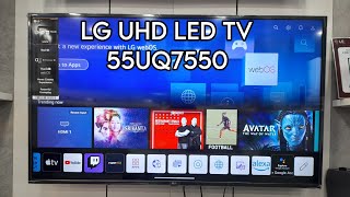 LG 55UQ7550 UHD TV ( 4K ) || 2023 Model ️