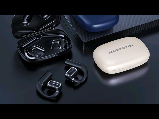 Outline Video REVIEW Monster AC100 /MH22156 Bone Conduction Earphone Bluetooth Nirkabel TWS Air