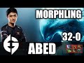 Abed - MORPHLING MID - 32-0 - 7.28 - Must Watch - Dota 2 Pro Games - Full Gameplay