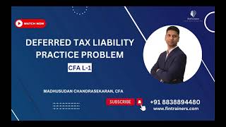 Are you able to solve these Deferred Tax Liability problems? | CFA Level 1 #cfa #cfalevel1