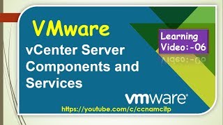 What are vCenter Server  Services, SSO, License , Lookup & VMware Certificate Authority -Video-06