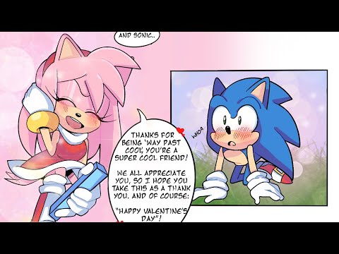 Playing Twister - Sonic x Amy (Sonamy) Comic Dub Comp 