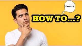 How to make AI talk and move - AI lipsync tutorial